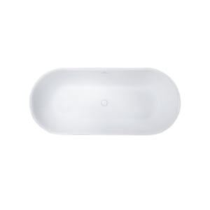 Baignoire autoportante Ungava drain central 58 1/4 po x 29 1/2 po TASSILI SUPRA