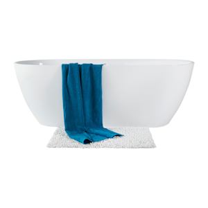 TASSILI SUPRA Ungava Freestanding Bathtub Central Drain 66 in. x 29 1/2 in.