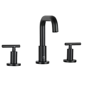 Robinet de lavabo 2 poignées Giulio noir TASSILI SUPRA