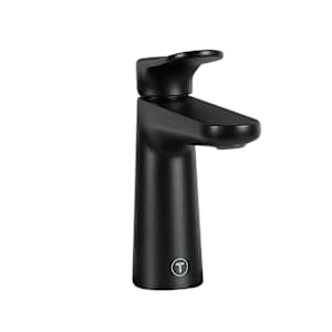 Robinet de lavabo 1 poignée Roberto noir TASSILI SUPRA