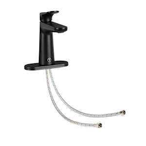 Robinet de lavabo 1 poignée Roberto noir TASSILI SUPRA