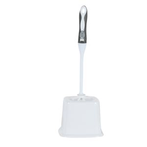 Toilet Brush with Polypropylene Holder White and Grey