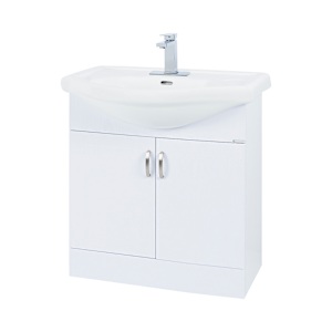 Meuble-lavabo Maïa blanc 29 3/4 po TASSILI