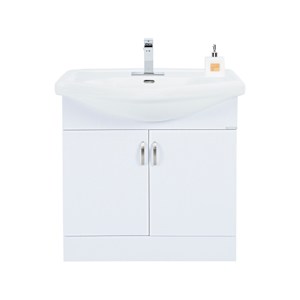 Meuble-lavabo Maïa blanc 29 3/4 po TASSILI