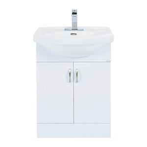 Meuble-lavabo Maïa blanc 23 5/8 po TASSILI
