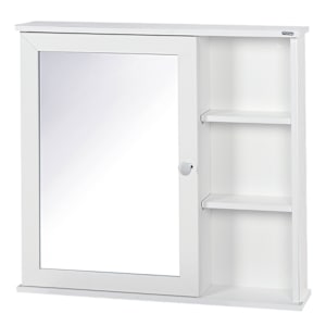 TASSILI Maïa Medicine Cabinet White with Mirror 29 1/2 in. x 29 1/2 in.