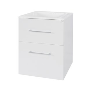TASSILI SUPRA Emie Laundry Vanity White 24 7/16 in.