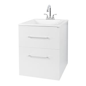 TASSILI SUPRA Emie Laundry Vanity White 24 7/16 in.