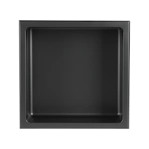 Niche de douche noire 12 po x 12 po TASSILI SUPRA