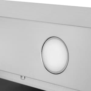 Hotte de cuisine MTR1, 30 po acier inoxydable 350 pi³/min