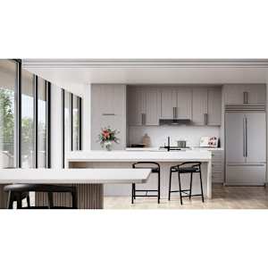 Hotte de cuisine Glacier GLA2, 30 po acier inoxydable noir 350 pi³/min