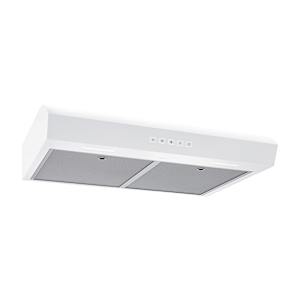 Hotte de cuisine MTR2, 30 po blanche 350 pi³/min
