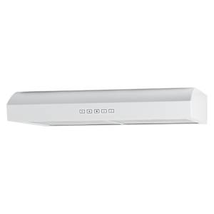 Hotte de cuisine MTR2, 30 po blanche 350 pi³/min