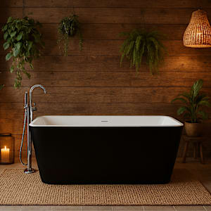 TASSILI Beauport Freestanding Bathtub 58 11/16 in. x 30 5/16 in.