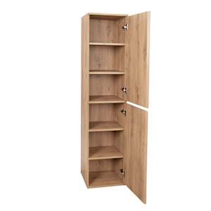 Armoire de rangement Leona fini naturel 15 3/4 po TASSILI SUPRA