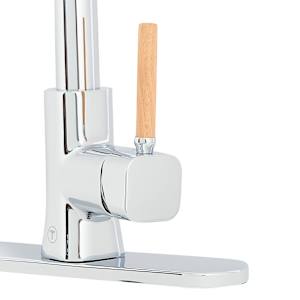 Robinet de cuisine à douchette rétractable 1 poignée Patrizio chrome TASSILI