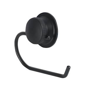 Suction Cup Toilet Holder Black