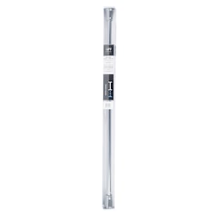 Tringle pour rideau de douche extensible argent 42 po à 72 po