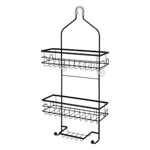 COLUMBIA FRAME Elliot Shower Caddy Matte Black