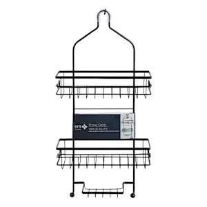 COLUMBIA FRAME Elliot Shower Caddy Matte Black