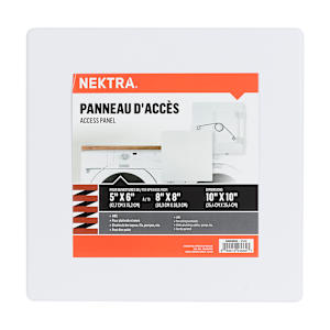 NEKTRA Access Panel 8 in. x 8 in. White