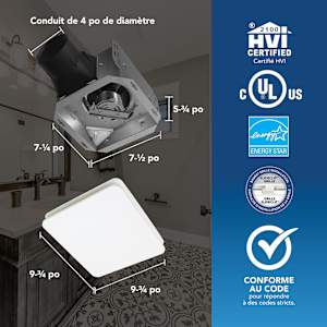 Bathroom Fan 60 CFM