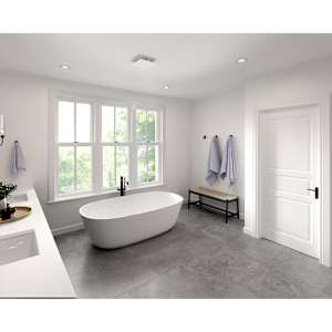 Bathroom Fan with LED Light 60 CFM