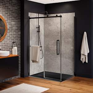 Base de douche surbaissée Moonstone 48 po x 36 po
