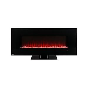 Flat Wall-Mounted Electric Fireplace 50 3/8 in.