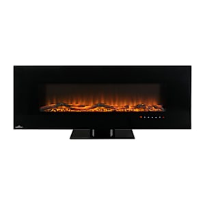 Flat Wall-Mounted Electric Fireplace 60 in.