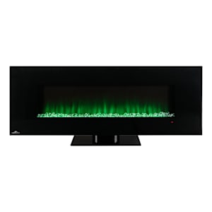 Flat Wall-Mounted Electric Fireplace 60 in.