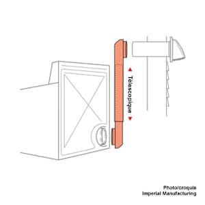 Telescopic Dryer Duct - 4 in.