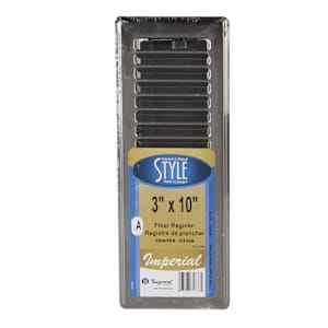 Floor Register 3 in. x 10 in.