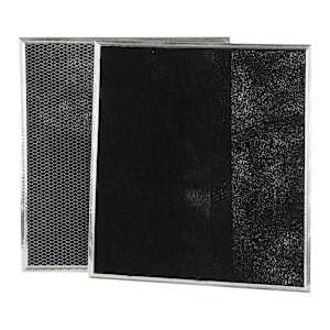 Filtres au charbon pour hotte de cuisine 14 5/8 po x 12 7/8 po Pqt/2