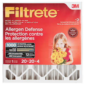3M Filtrete 1000 Furnace Filter 20 in. x 20 in. x 4 in.