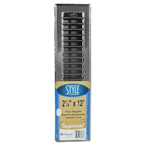 Floor Register 2 1/4 in. x 12 in.