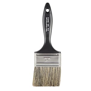 Staining Brush Natural Bristles 3 in.