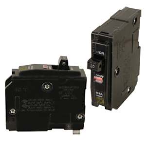 Square-D Single Circuit Breaker 20 A