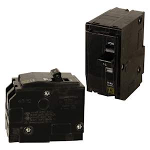 Square-D Double Circuit Breaker 15 A