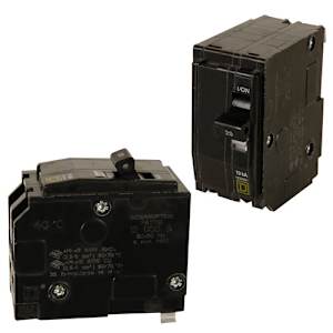 Square-D Double Circuit Breaker 20 A
