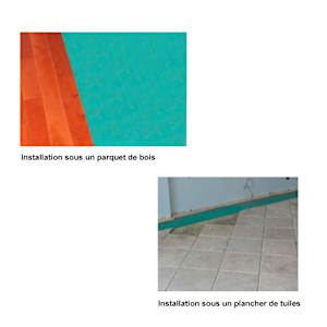 Sonobase-II Acoustic Panel for Flooring , 7/16 in. x 4 ft x 8 ft