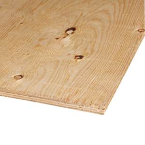Contreplaqué d'épinette grade D 3/4 po x 4 pi x 8 pi