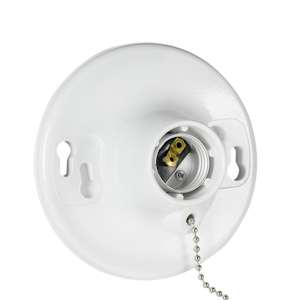 Light Bulb Holder with pullchain