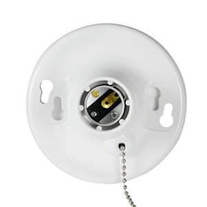 Light Bulb Holder with pullchain
