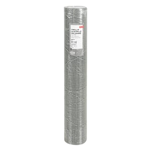 Galvanized Metal Fencing 3 ft. x 50 ft. (1/4 in. Squares)