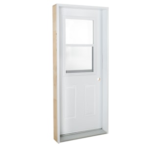 Porte en acier 34 po B03 énergétique gauche