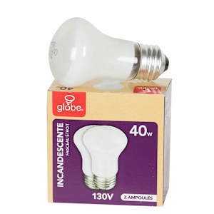 Ampoules-réflecteurs incandescentes R16, 40 W Pqt/2