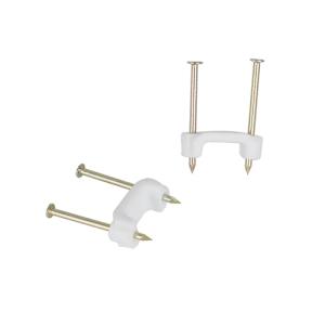 Crampes à fils avec clous 1/2 po Pqt/25