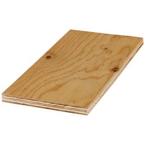 Select Fir Plywood 3/8 in. x 4 ft. X 8 ft.