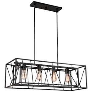 Recto 4-Light Pendant
